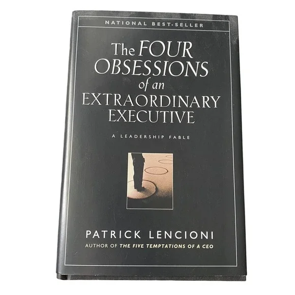 Vintage 2000 The Four Obsessions Of An Extraordinary Executive Hardcover Book. - Picture 1 of 3